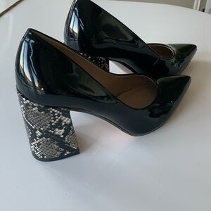 Beautiful shiny leather shoes